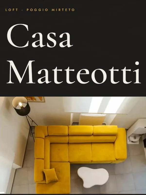 Anteprima del sito Loft Casa Matteotti, casa vacanze a Poggio Mirteto